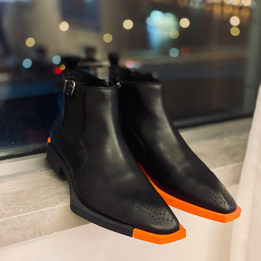 Touch of Orange boots