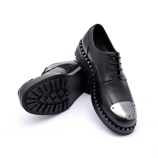 Platinum toe loafers (matte)
