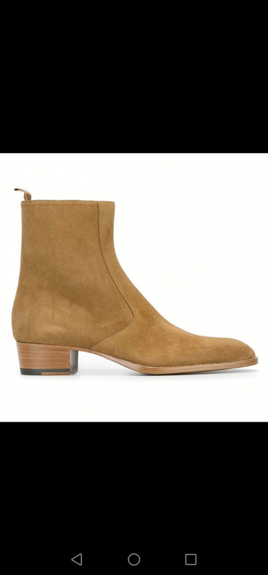 Brown Sued boots