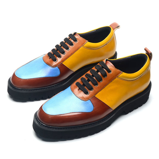 Multi coloured loafers