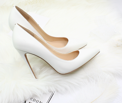 matte high heel