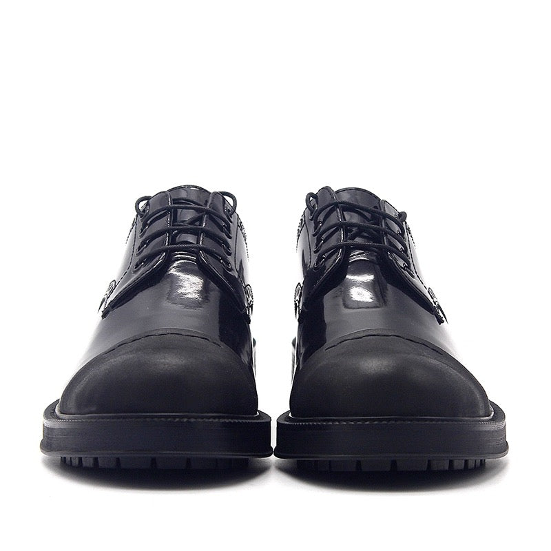 Laced loafers
