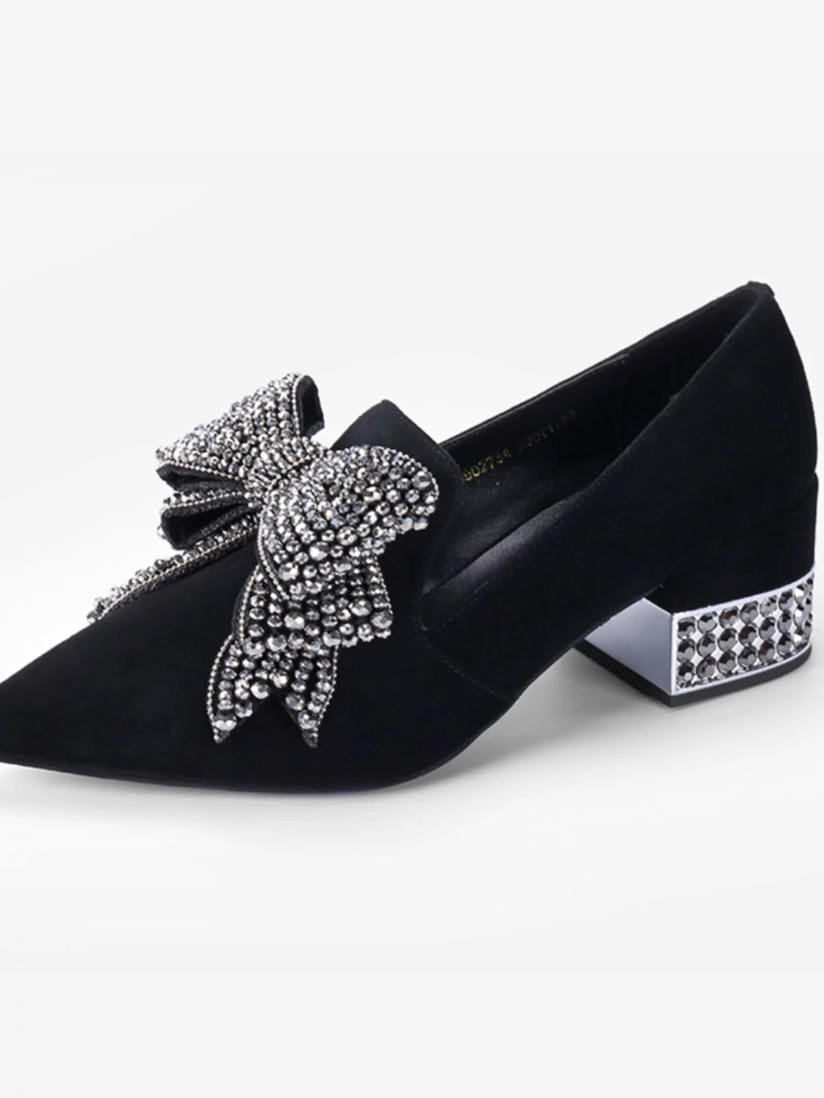 European station 2025 spring and autumn new style net celebrity high heels.