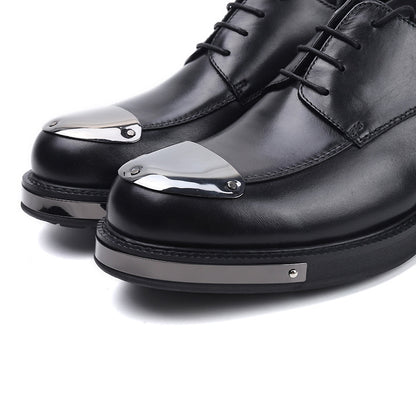 Platinum toe loafers (matte1)