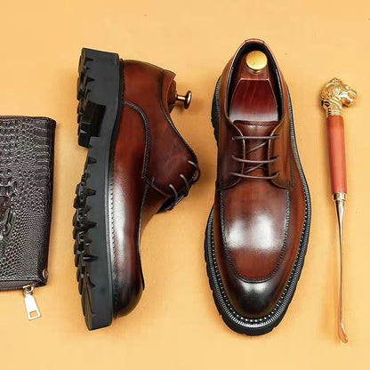 Royal Heritage Leather-Style Derby Shoes