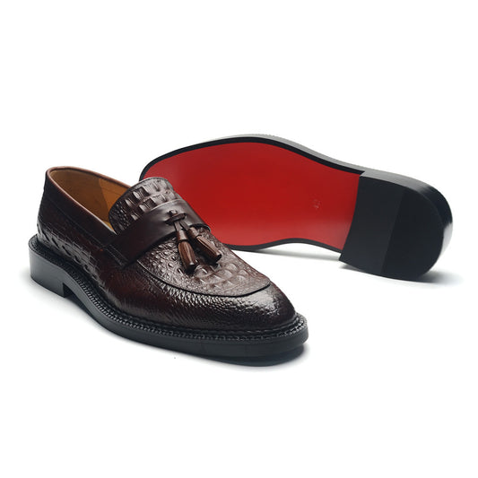 Brown formal shoes