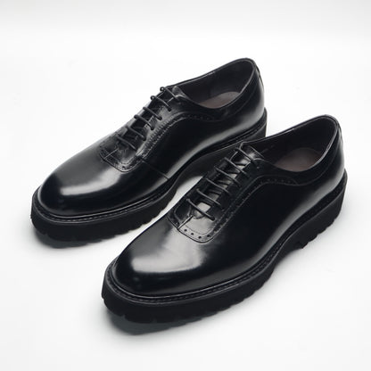 Black loafers