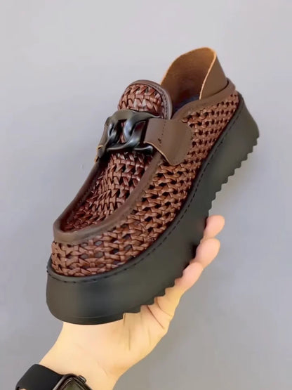Supper knitted loafers