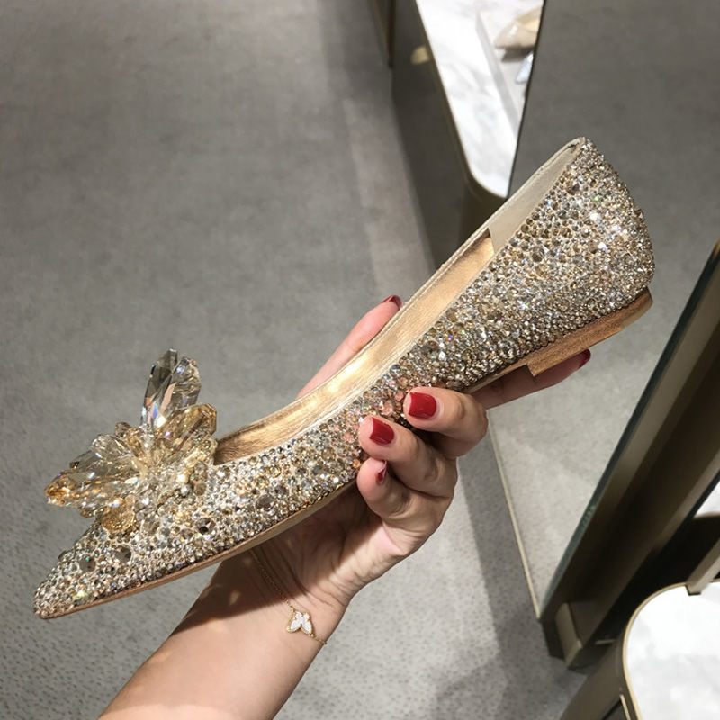 Cinderella brida flat shoes