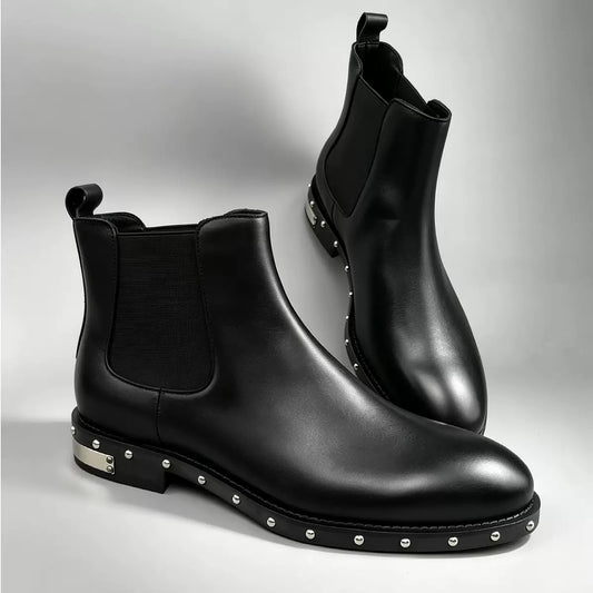 Metallic boots