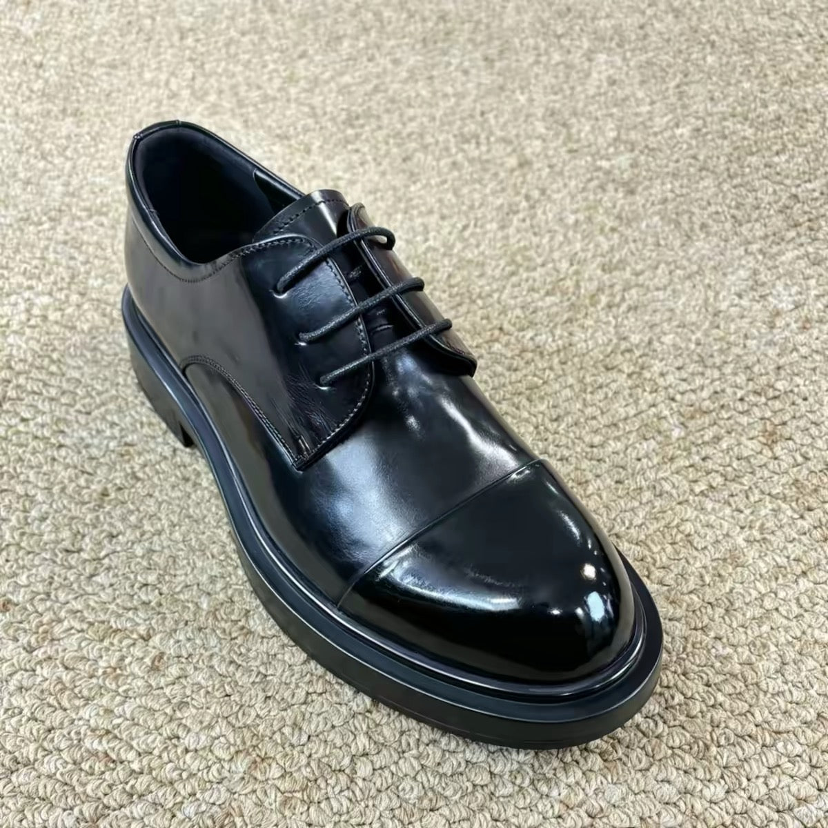 Executive Prestige Black Oxford Shoes