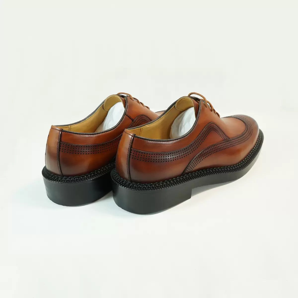 Formal brownie shoes