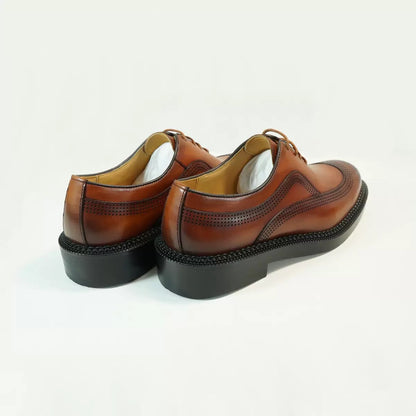 Formal brownie shoes