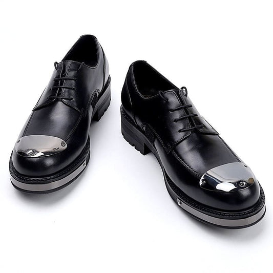 Platinum toe loafers (matte1)