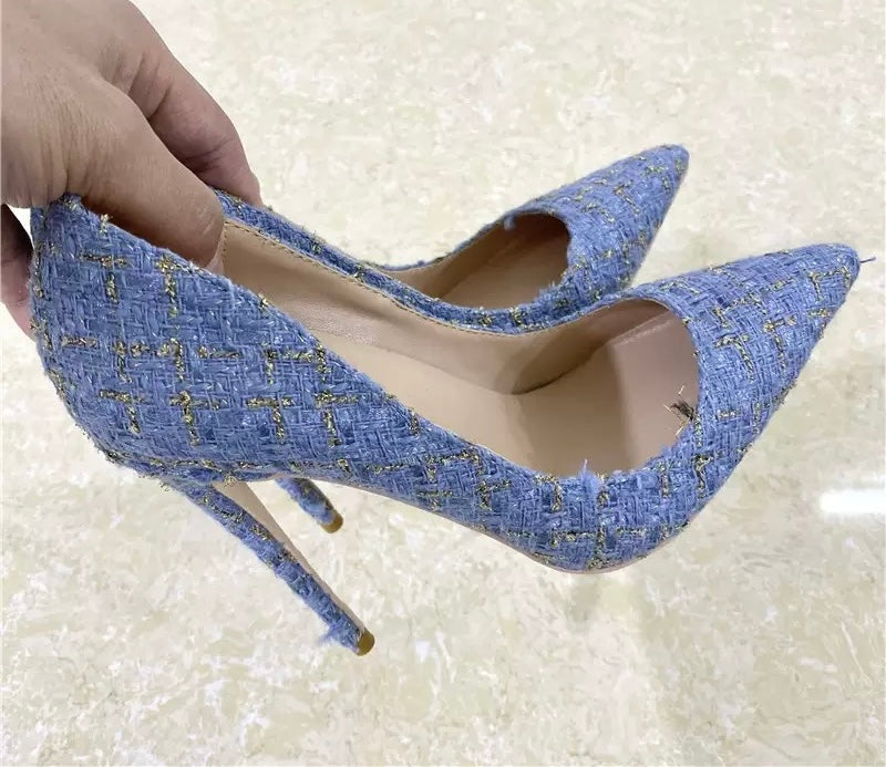 Blue heel