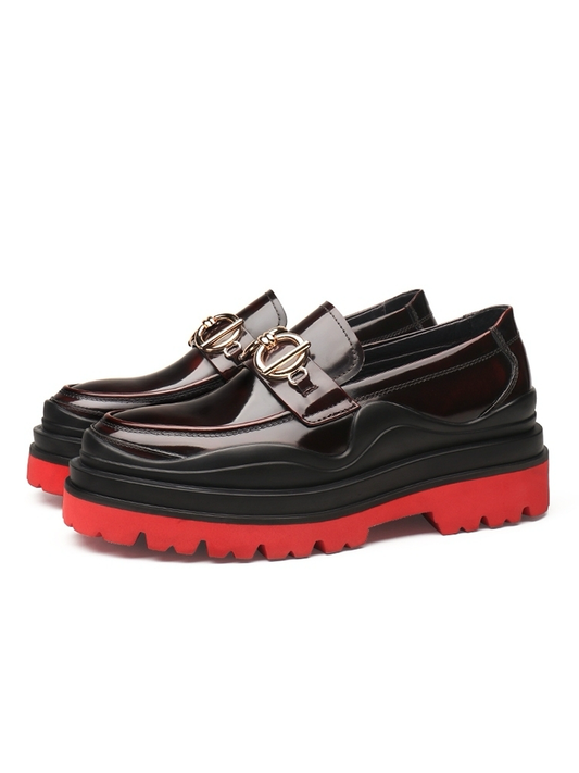 RED SOLE LOAFERS