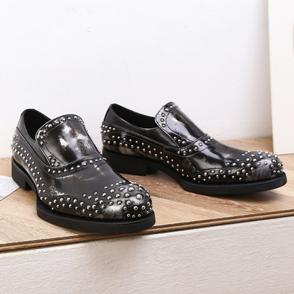 Studded formal shoes