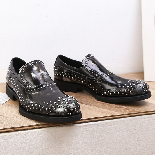 Studded formal shoes