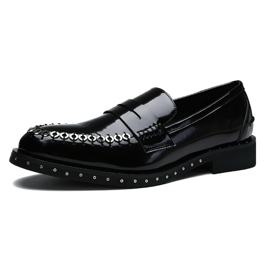 Black man shoes