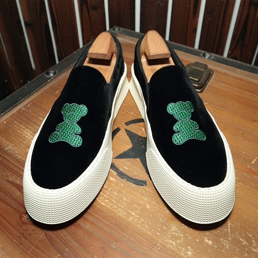 Teddy bear loafers