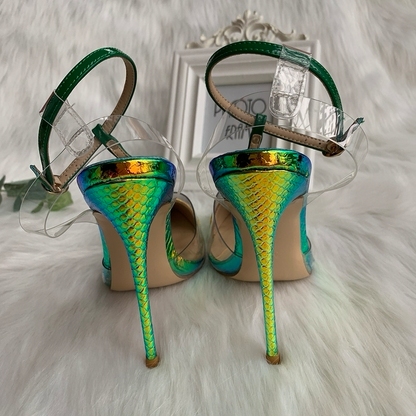Green stiletto
