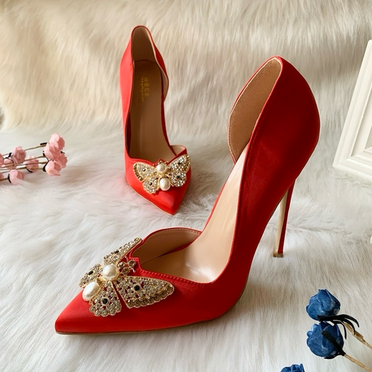 Red stiletto