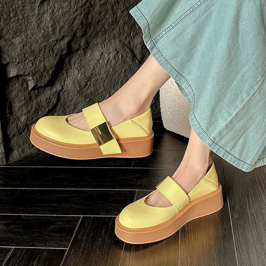 Platform thick-soled