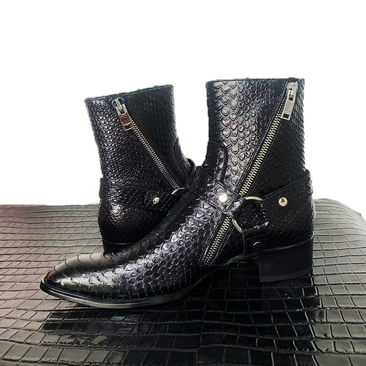 Crocodile boots