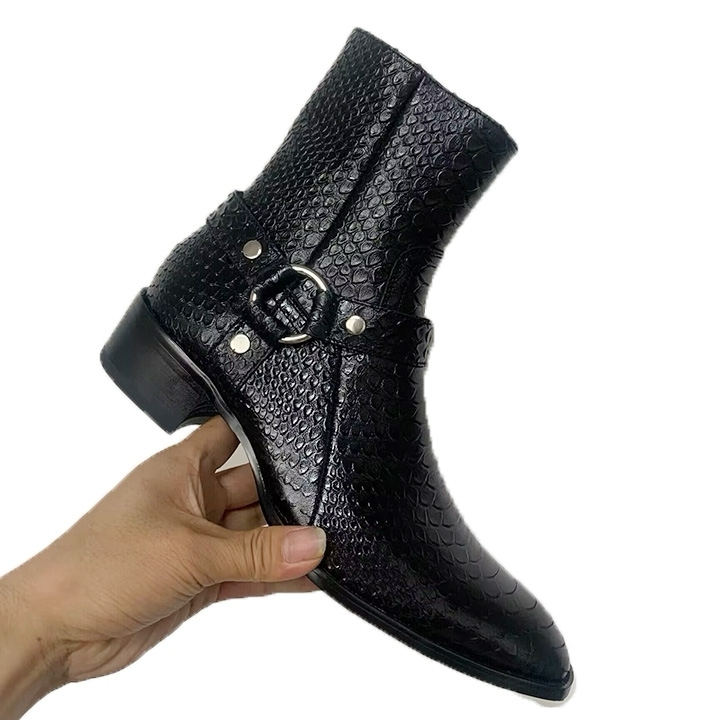 Crocodile boots
