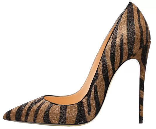 Brown stilleto
