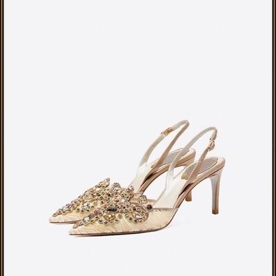 Sharp point heel226